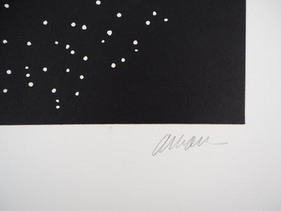 ARMAN : Molécules d'un violon, Gravure originale signée
