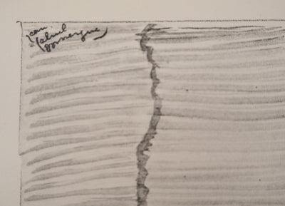 Jean-Gabriel DOMERGUE : Trois Tahitiennes (noir), Lithographie originale signée