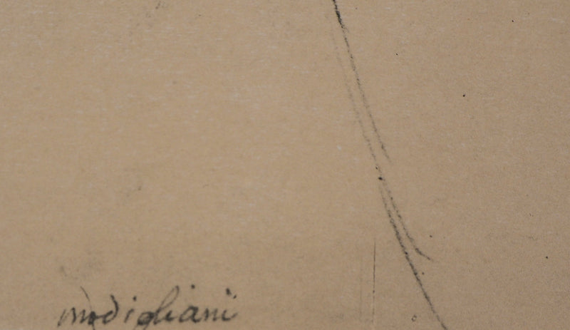 Amedeo MODIGLIANI : Femme assise, Lithographie signée
