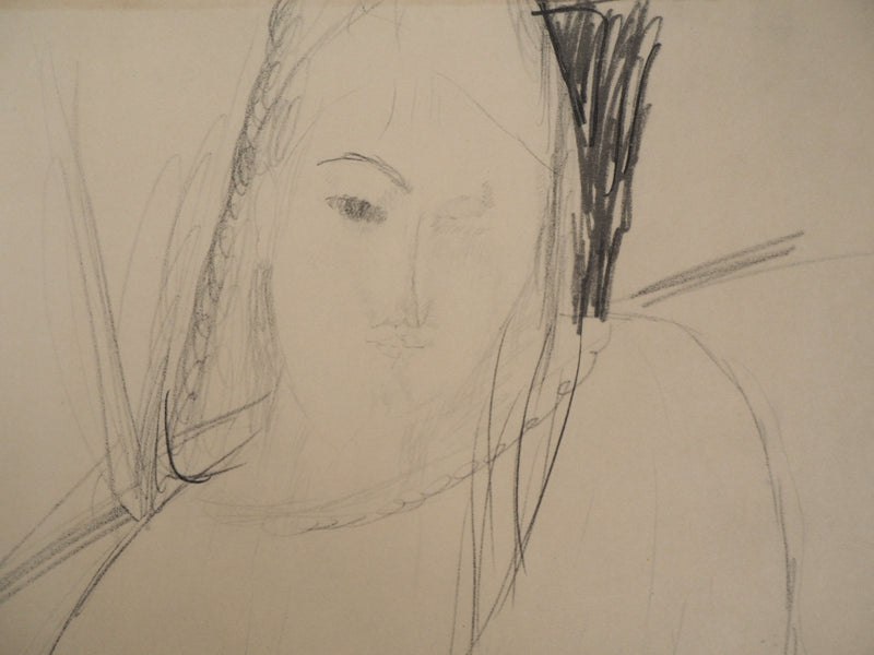Afbr Amedeo MODIGLIANI: Naked man, Lithograph, 1959