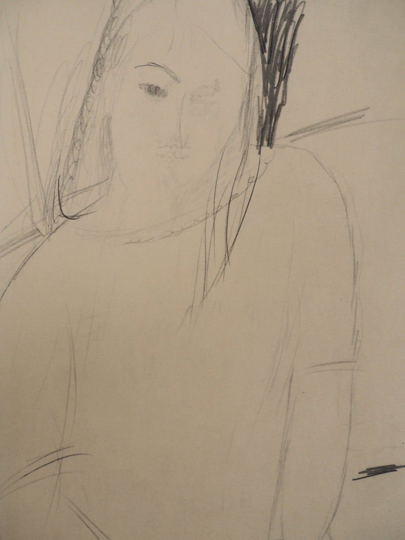 Afbr Amedeo MODIGLIANI: Naked man, Lithograph, 1959