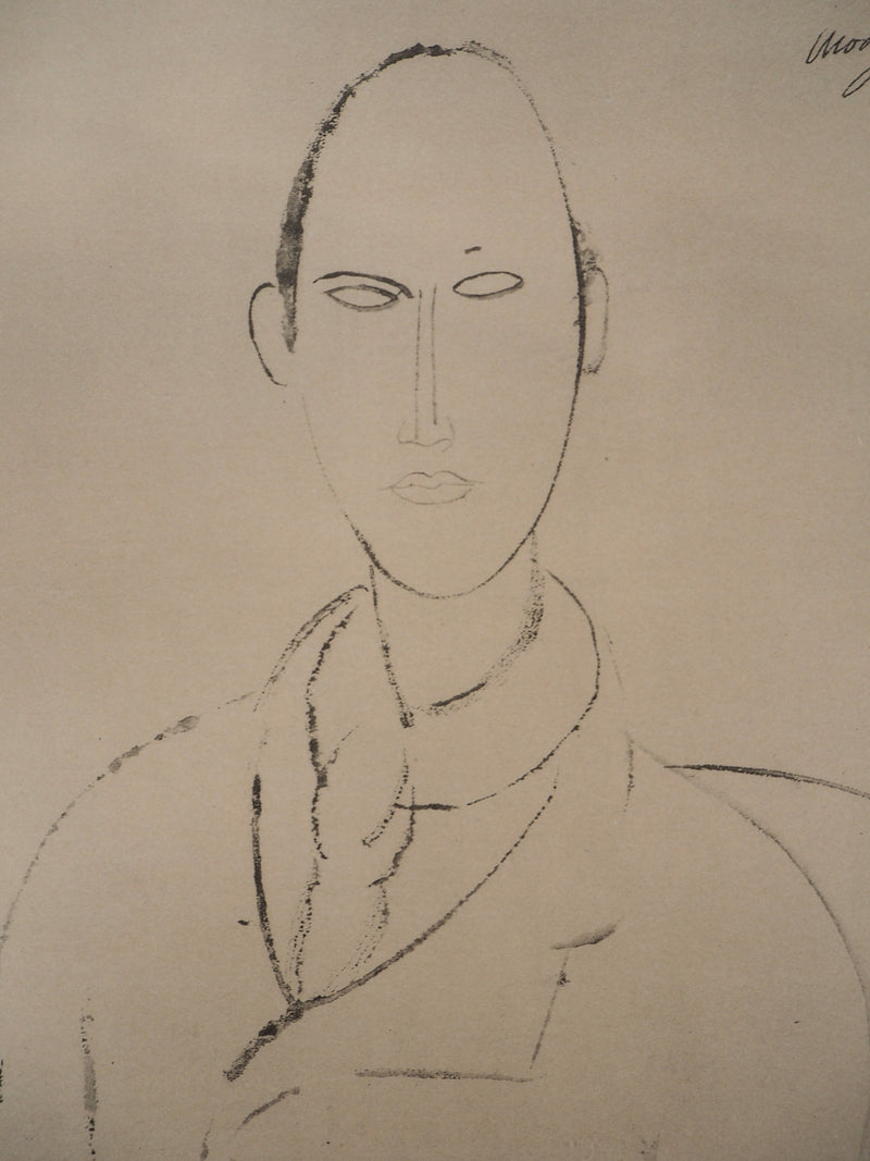AF Amedeo MODIGLIANI: Caryatid, 1959, Signed lithograph