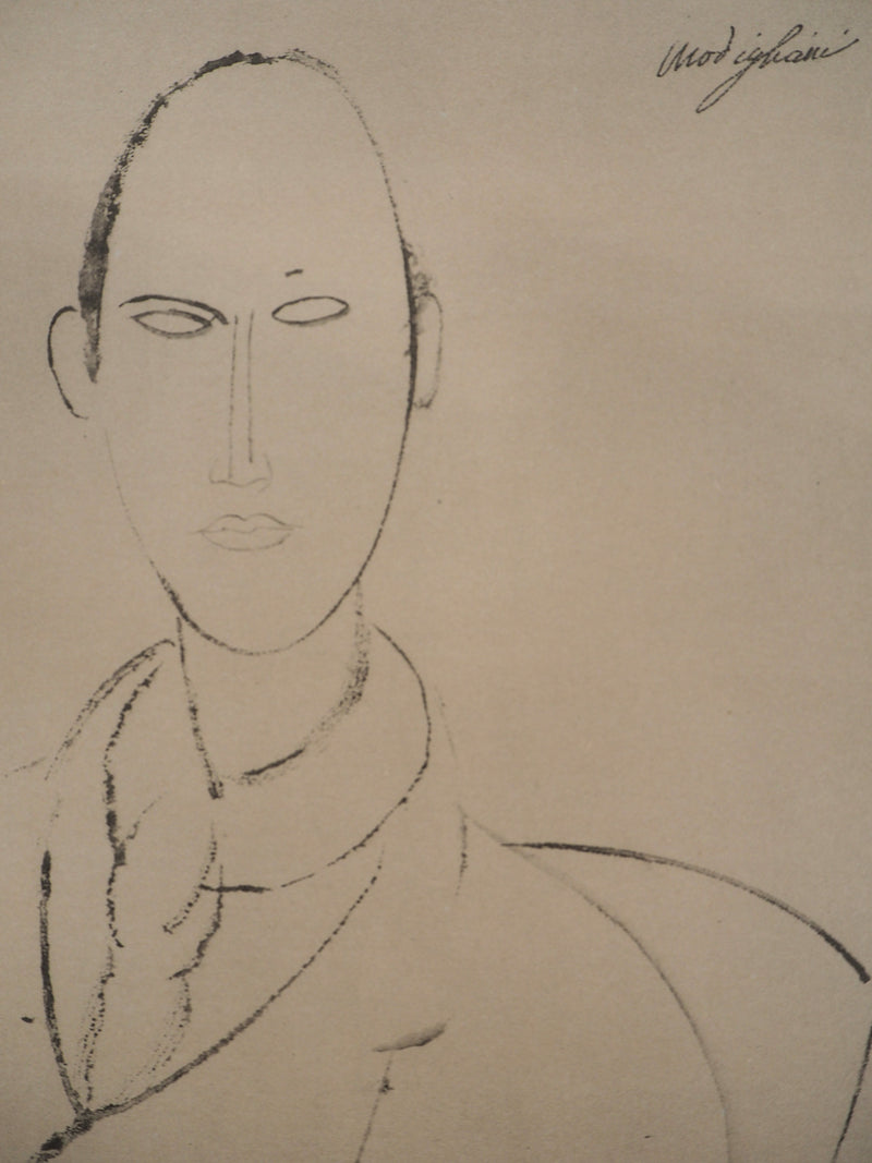 AF Amedeo MODIGLIANI: Caryatid, 1959, Signed lithograph
