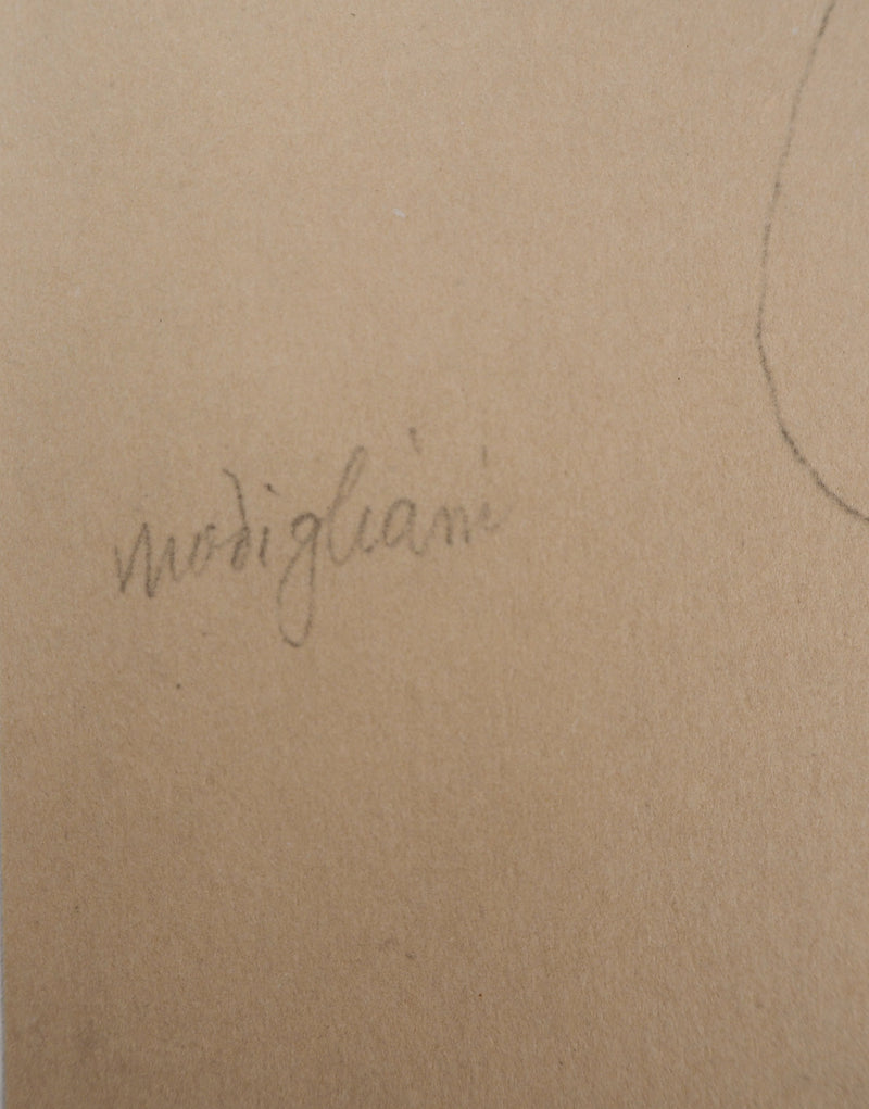 Amedeo MODIGLIANI : Nu rêveur, Lithographie signée