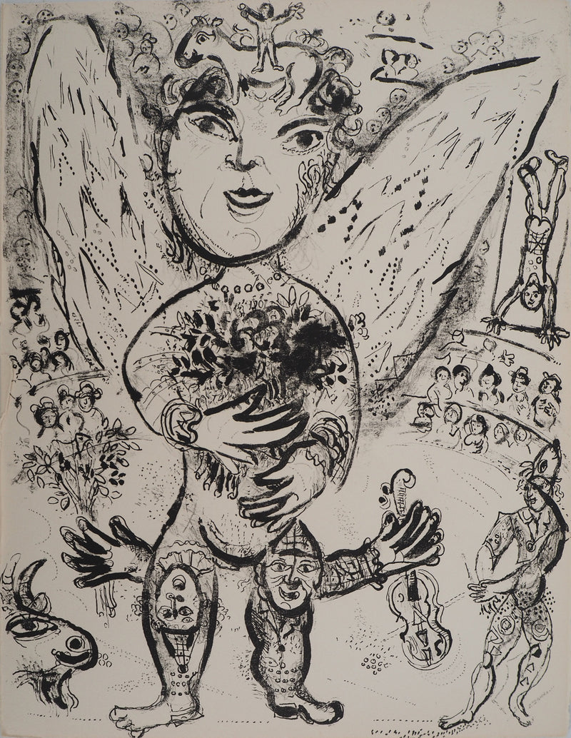 Marc CHAGALL : Cirque, L&