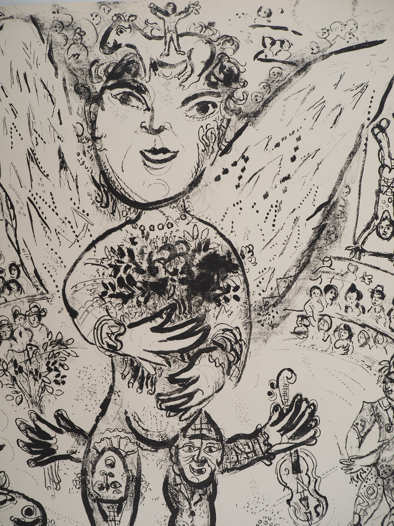 Marc CHAGALL : Cirque, L&