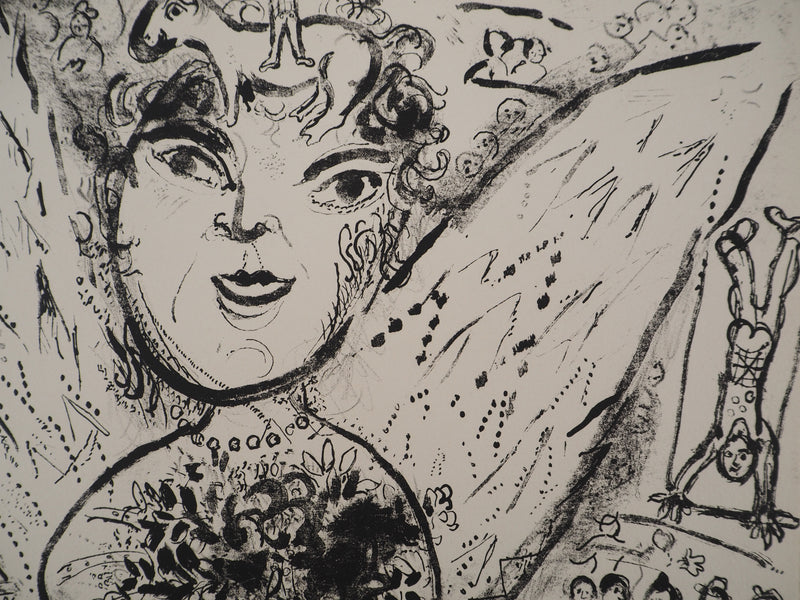 Marc CHAGALL : Cirque, L&