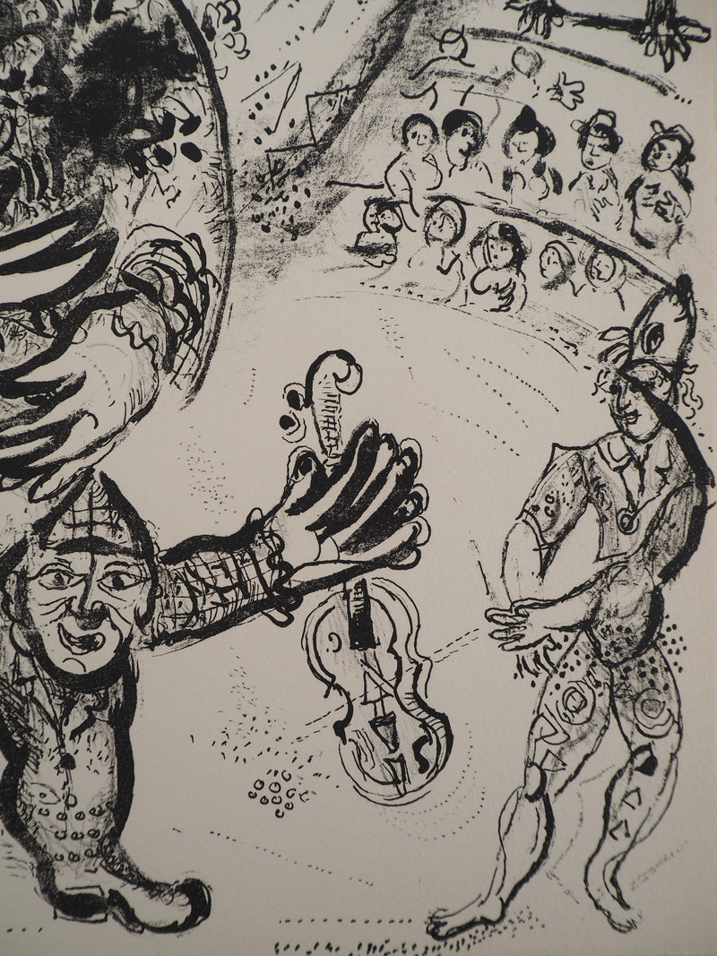 Marc CHAGALL : Cirque, L&