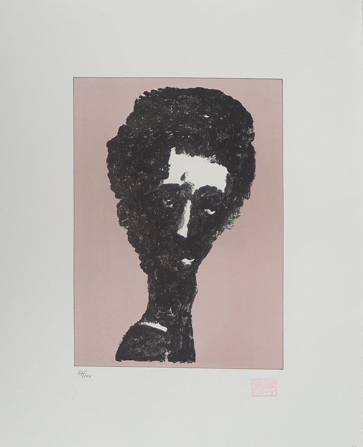 Mark Tobey、Special Writing、希少画集画、新品額装付 Mark TOBEY: Backlight Pink, Original Lithograph – art.paris
