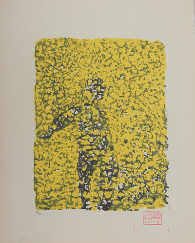 Mark TOBEY : Parfum d'été, Lithographie originale (vue générale) - Crédit photo : Galerie Art.Paris