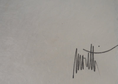 Raymond MORETTI : Célébration, Lithographie originale (photo de détail 2) - Crédit photo : Galerie Art.Paris