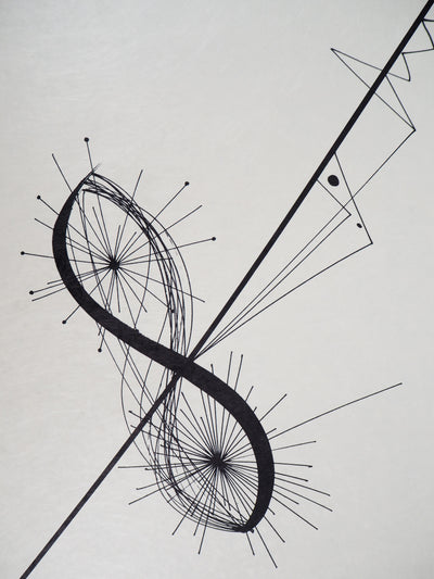 Raymond MORETTI : Les amoureux, Lithographie originale (photo de détail 5) - Crédit photo : Galerie Art.Paris