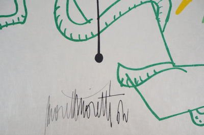 Raymond MORETTI : L'aventurier, Lithographie originale (photo de détail 2) - Crédit photo : Galerie Art.Paris