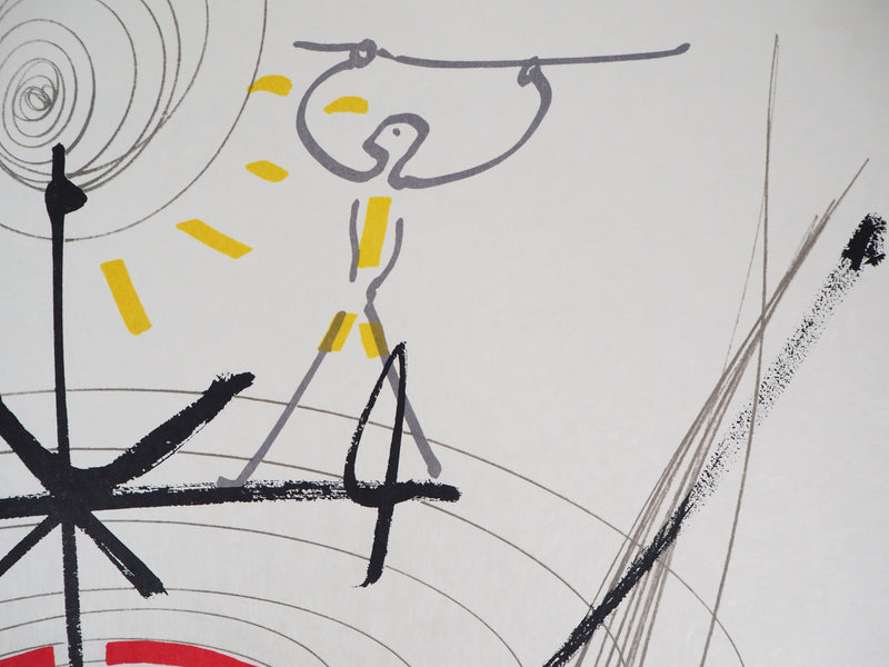 Raymond MORETTI : Les danseuses, Lithographie originale (photo de détail 8) - Crédit photo : Galerie Art.Paris