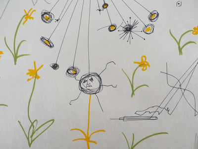 Raymond MORETTI : Rencontre amoureuse, Lithographie originale (photo de détail 6) - Crédit photo : Galerie Art.Paris