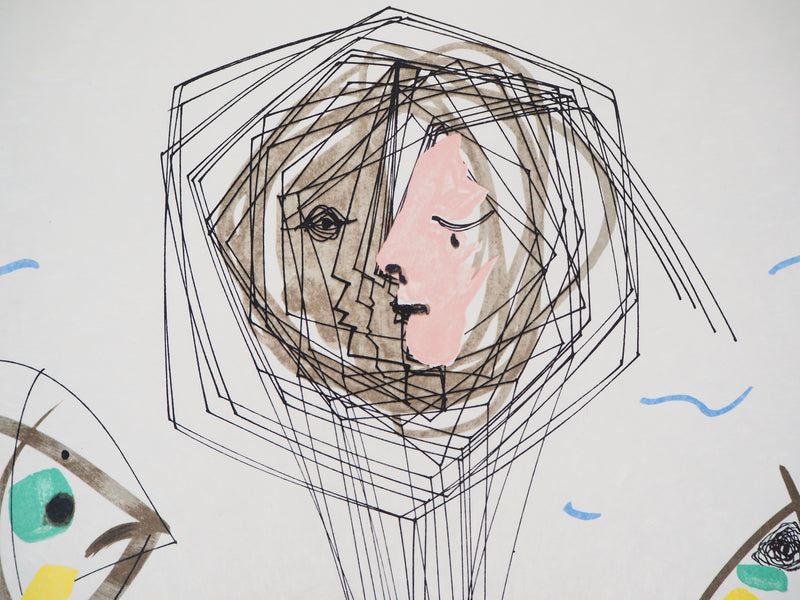 Raymond MORETTI : La Terre et le Soleil, Lithographie originale (photo de détail 7) - Crédit photo : Galerie Art.Paris