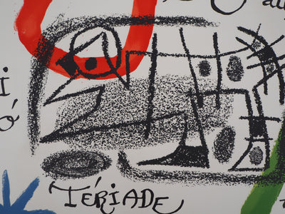 Joan MIRO : Ubu aux Baléares, Lithographie originale (photo de détail 3) - Crédit photo : Galerie Art.Paris