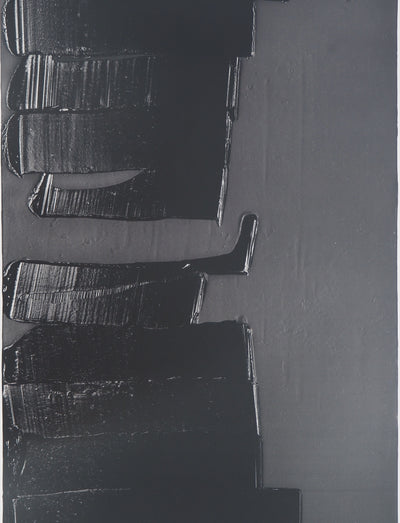 Pierre SOULAGES : Gouache sur papie, Affiche originale (photo de détail 3) - Crédit photo : Galerie Art.Paris