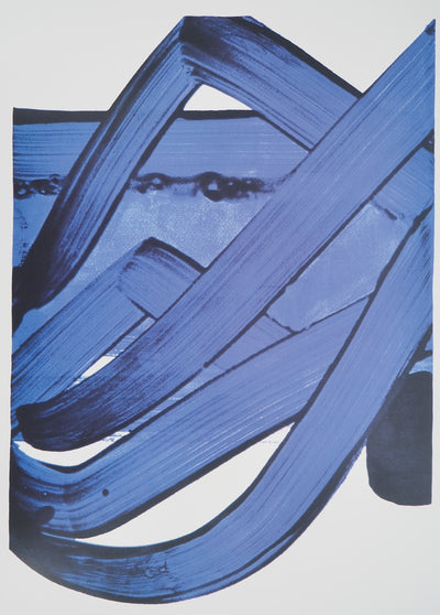 Pierre SOULAGES : Sérigraphie 18, Affiche originale (photo de détail 4) - Crédit photo : Galerie Art.Paris