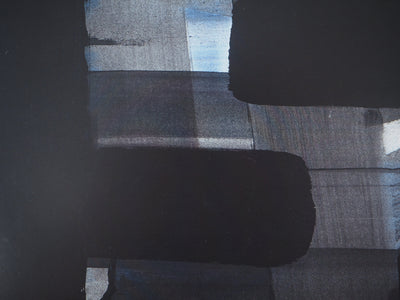 Pierre SOULAGES : Gouache sur papie, Affiche originale (photo de détail 6) - Crédit photo : Galerie Art.Paris