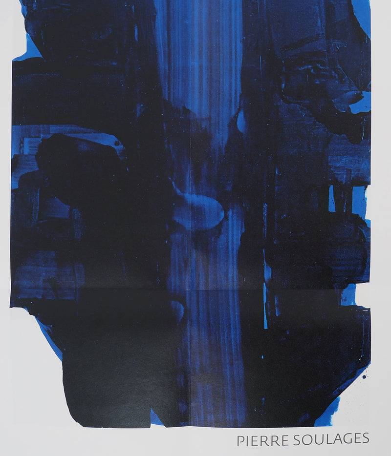 Pierre SOULAGES : Peinture 30 novembr, Affiche originale (photo de détail 4) - Crédit photo : Galerie Art.Paris