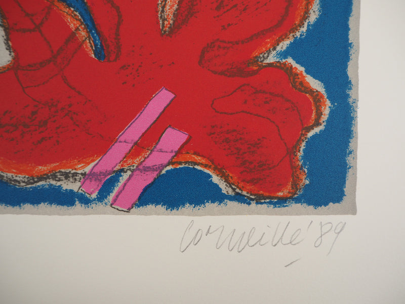 Guillaume CORNEILLE : Les amants, Lithographie originale (photo de détail 2) - Crédit photo : Galerie Art.Paris