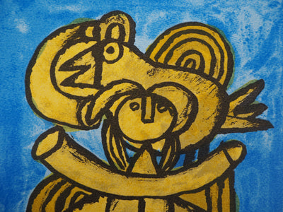 Guillaume CORNEILLE : Inspiration cubiste, Lithographie originale (photo de détail 5) - Crédit photo : Galerie Art.Paris