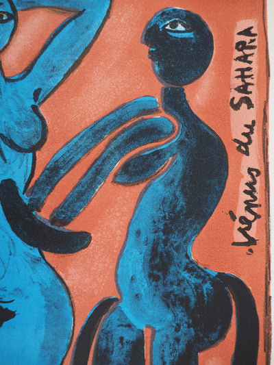 Guillaume CORNEILLE : Vénus du Sahara, Lithographie originale (photo de détail 6) - Crédit photo : Galerie Art.Paris