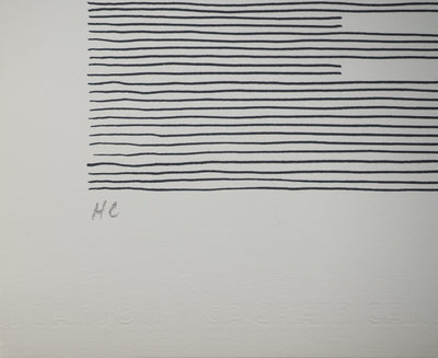 Michel SEUPHOR : Trajectoire unique, Lithographie originale signée