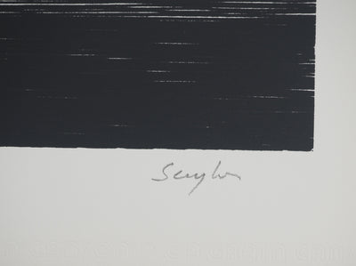 Michel SEUPHOR : Ascension infinie, Lithographie originale signée