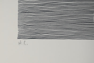 Michel SEUPHOR : Composition géométrique, Lithographie originale signée