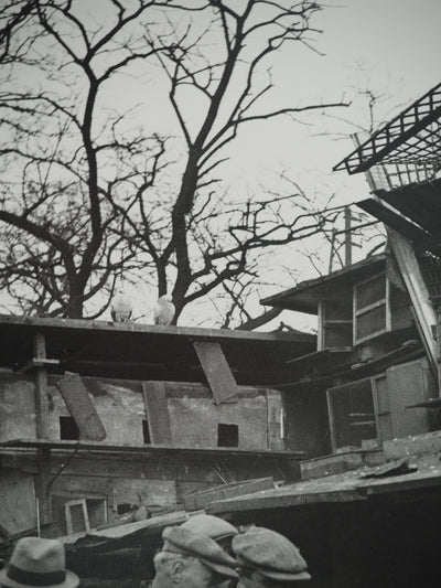 Dora MAAR : La Friche à Montmartre, la petite brocante, Photographie originale