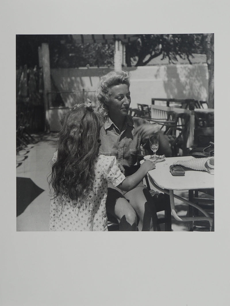 Dora MAAR : Jacqueline Lamba et sa fille, Photographie originale