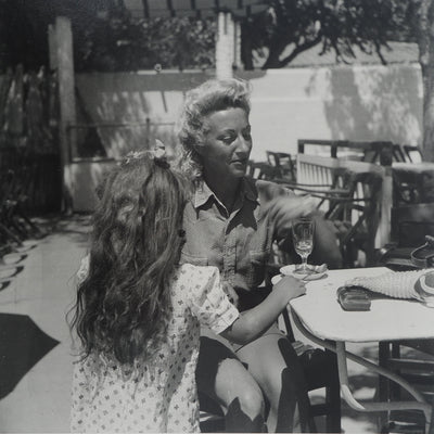 Dora MAAR : Jacqueline Lamba et sa fille, Photographie originale