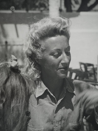 Dora MAAR : Jacqueline Lamba et sa fille, Photographie originale