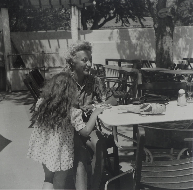 Dora MAAR : Après-midi entre mère et fille, Photographie originale