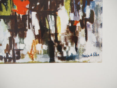 Maria Helena VIEIRA DA SILVA : Jardin, Héliogravure originale (photo de détail 2) - Crédit photo : Galerie Art.Paris