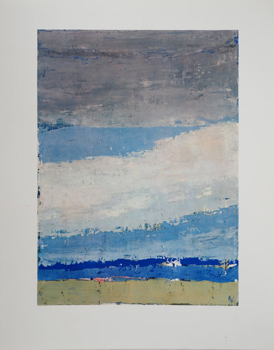 Nicolas DE STAEL : Ciel à Honfleur, Héliogravure originale (vue générale) - Crédit photo : Galerie Art.Paris