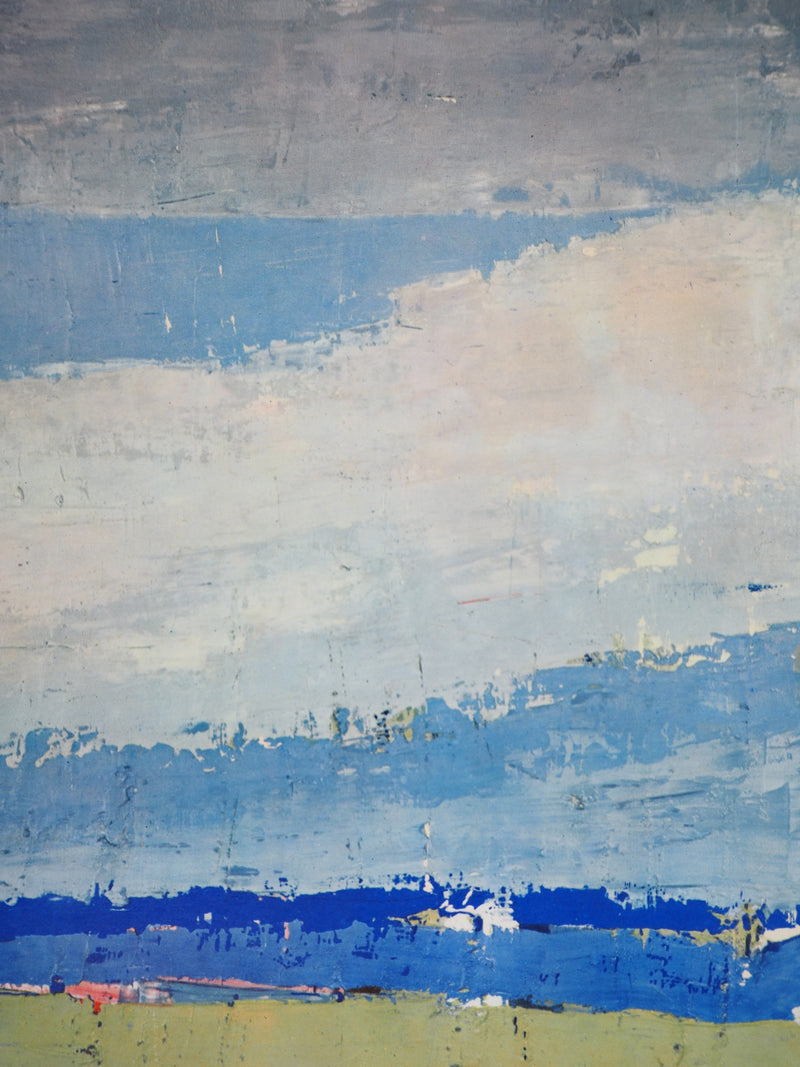 Nicolas DE STAEL : Ciel à Honfleur, Héliogravure originale (photo de détail 4) - Crédit photo : Galerie Art.Paris