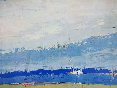 Nicolas DE STAEL : Ciel à Honfleur, Héliogravure originale (photo de détail 5) - Crédit photo : Galerie Art.Paris