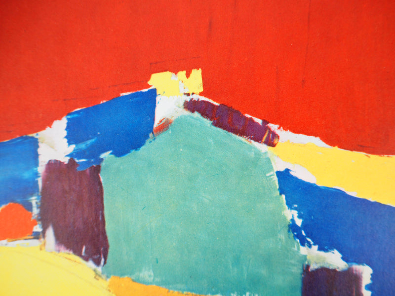 Nicolas DE STAEL : Agrigente, Héliogravure originale (photo de détail 4) - Crédit photo : Galerie Art.Paris