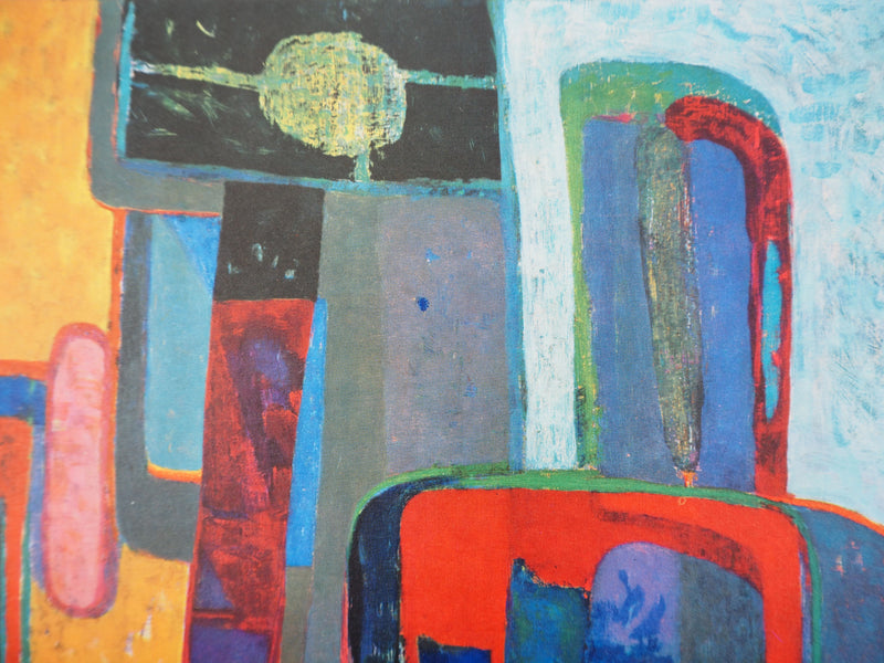 Maurice ESTEVE : Le lithographe, Héliogravure originale (photo de détail 5) - Crédit photo : Galerie Art.Paris
