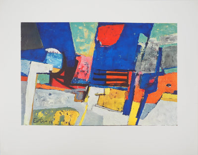 Maurice ESTEVE : Sioule, Héliogravure originale (vue générale) - Crédit photo : Galerie Art.Paris
