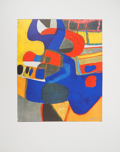 Maurice ESTEVE : Tricornu, Héliogravure originale (vue générale) - Crédit photo : Galerie Art.Paris