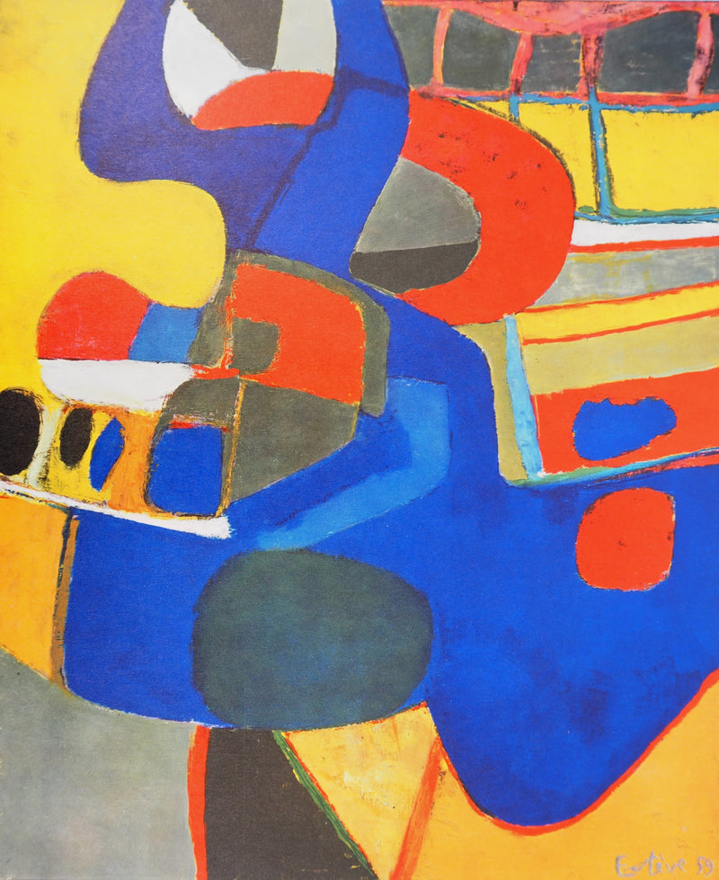 Maurice ESTEVE : Tricornu, Héliogravure originale (photo de détail 3) - Crédit photo : Galerie Art.Paris