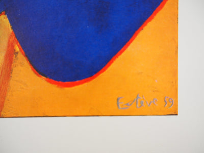 Maurice ESTEVE : Tricornu, Héliogravure originale (photo de détail 2) - Crédit photo : Galerie Art.Paris