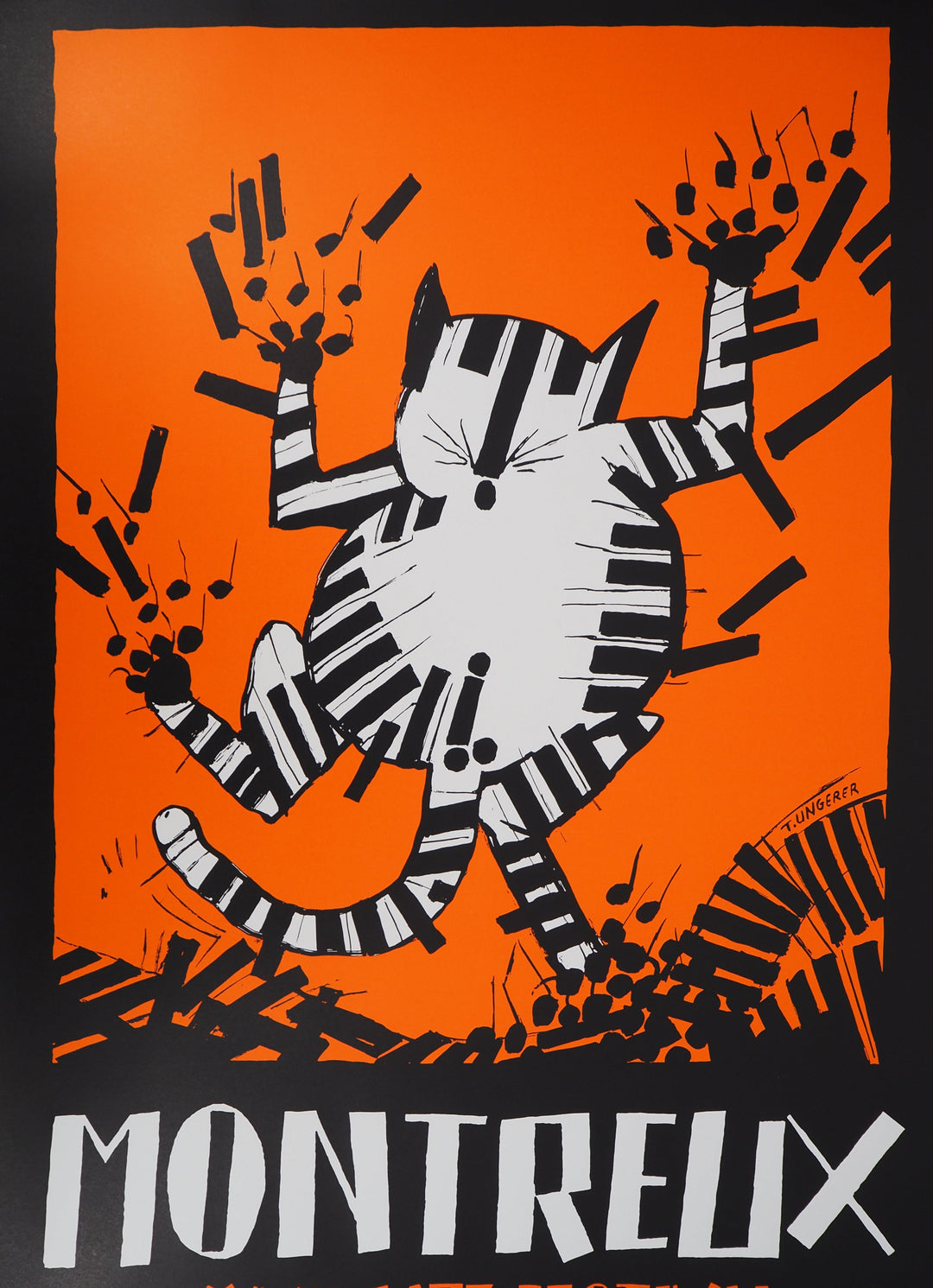 Tomi UNGERER: Pianist Cat: Montreux Jazz Festival, Original