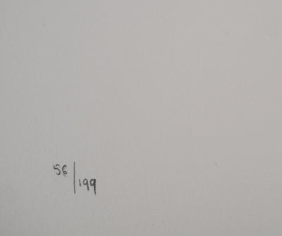 Jules PERAHIM : L'Alphabet Hébreu : Bouc émissaire, Lithographie originale (photo de détail 7) - Crédit photo : Galerie Art.Paris