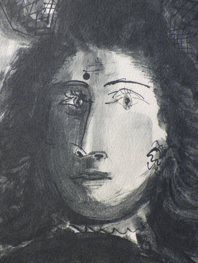 Pablo PICASSO : Portrait de Dora Amaar, Héliogravure