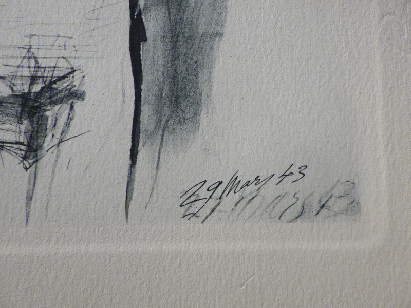 Pablo PICASSO : Le Berger, Héliogravure